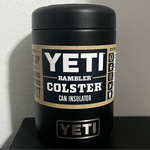 brand new YETI rambler 12oz colster can cooler